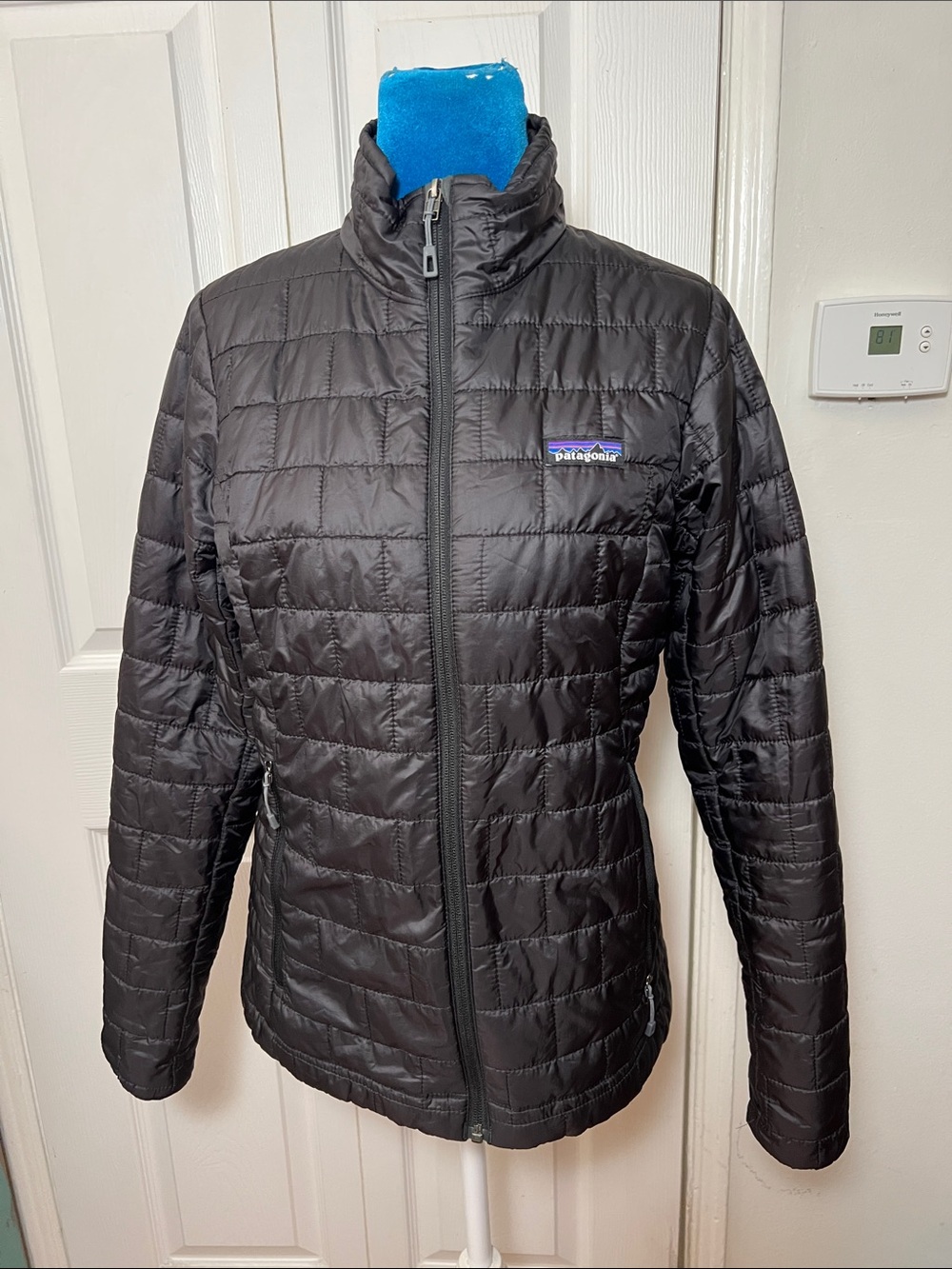 Patagonia Black Quilted Lightweight Puffer Jacket Down Women’s Small